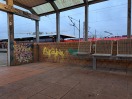 Foto: Nichtraucherbereich Nauen Bahnhof 