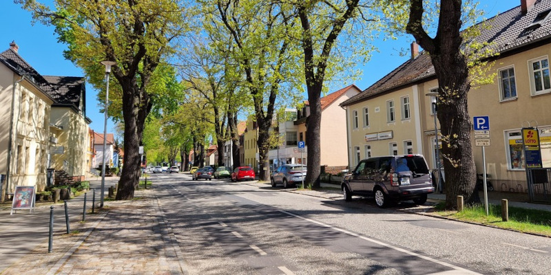 Michendorf: Potsdamer Straße, Foto: Gemeinde Michendorf