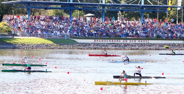 Brandenburg an der Havel: Regattastrecke Kanu - Deutsche Meisterschaft 2016 