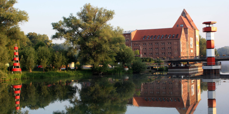 Rathenow: Alte Mühle und Optikpark