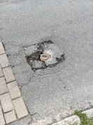 Foto: Straßenschäden  