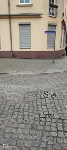 Foto: Einmündung zerfahren  