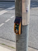 Foto: Fußgängerampel Taster 