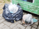 Foto: Ablage von Haushalts- und Küchenmüll 