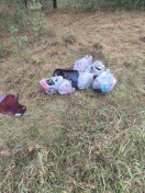 Foto: Müllablagerung nahe Rüdnitzer Chaussee (2. Hinweis) 