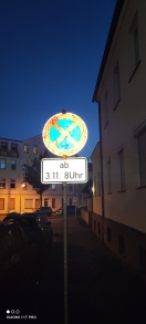 Foto: Undefiniertes Parkverbot  