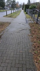 Foto: Gehwegschaden 