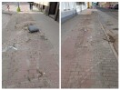 Foto: Gefährdung durch mangelhaften Rückbau der Baustelle – Bauhofstraße 5–11 