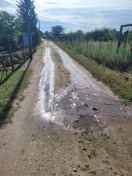 Foto: Möglicher Rohrbruch Mittelweg 