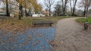 Foto: Sitzbank am Spielplatz defekt 