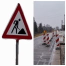 Foto: Raser Trotz Baustelle  