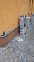 Foto: Ecke damaschke Straße Müll  