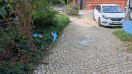 Foto: MHB - Müll, Elektro Schrott und großflächig Glasscherben  