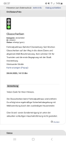Foto: Glasscherben 