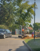 Foto: Arbeiten im Straßenraum ohne Absicherung 