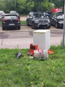 Foto: Illegal abgestellter Müll 