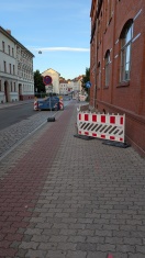 Foto: Keine Führung für Radfahrer nach unvermittelt Beendigung Angebotsradweg  