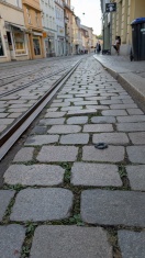 Foto: Verschiedene Steine ragen hinaus  