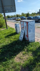 Foto: Baustellenbeschilderung Altstadt Bahnhof für Neubau Brücke weiterhin mangelhaft  