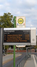 Foto: Vbbr Anzeige Tafel - falsche Zeiten, falsche Reihenfolge usw. Wann wird der Missstände beseitigt? 