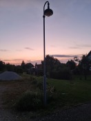 Foto: Defekte Straßenlaterne im Froschweg  