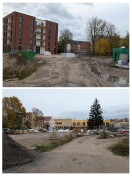 Foto: Gehwegsbereich und Radweg vollständig zerstört zwischenFriesenstraße und Bauhofstraße , 14776 Brandenburg an der Havel  