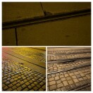 Foto: Kanalbrücke Abschnitt Straßenbahn Depot - starke Schäden Sturzgefahr Radfahrer  