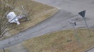 Foto: Planen lösen sich vom Bauzaun 
