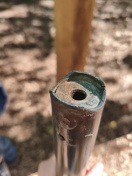 Foto: Defekt am Spielplatz im.Krugpark 