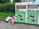 Foto: Bekleidung und anderer Unrat 