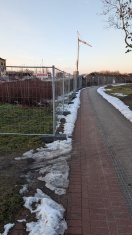 Foto: Landesbetrieb Straßenwesen - Baustellen weiterhin unzureichend Gesicht Radwegflächen blockiert  