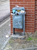 Foto: Mülleimer voll 