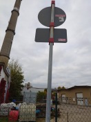 Foto: Beschilderung Parkplatz  