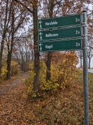 Foto: Schild &quot;Herzfelde&quot; sollte gedreht werden 