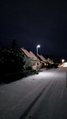 Foto: Defekte laterne 