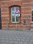 Foto: Baustellenschild 