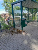 Foto: Bushaltestelle Boblitzer Lindenstraße  