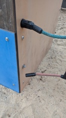 Foto: Defekt an Spielgerät  