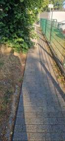 Foto: Gefährdung auf dem Schulweg  