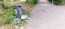 Foto: Volle Mülleimer 