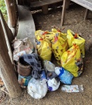 Foto: Müll in Schutzhütte 