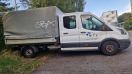 Foto: Parken auf dem Grünstreifen  