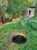 Foto: Offener Pumpenschacht 