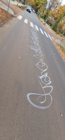 Foto: Grafitti Ortskern Lehnitz  