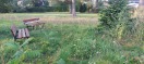 Foto: Ungepflegte Sitzmöglichkeit  