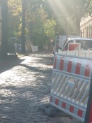 Foto: Strassensperrung 