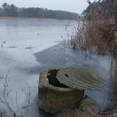 Foto: Bitte um Absicherung des Wasserüberlaufs 