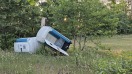 Foto: ToiTois umgekippt 