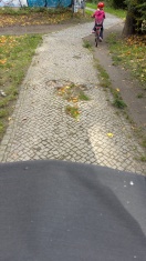 Foto: Beschädigter Gehweg  