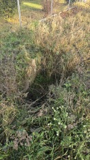 Foto: Ungesicherter Schacht 